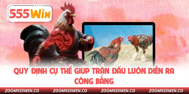 Quy Định Cụ Thể Giúp Trận Đấu Luôn Diễn Ra Công Bằng